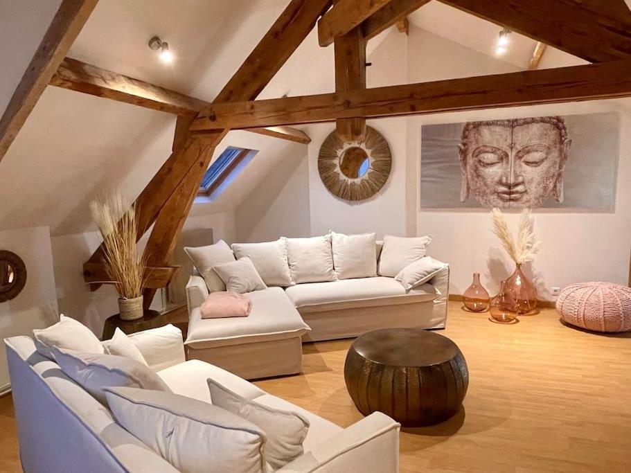 Suites Mana - La Perle Des Isles , Superbe Maison Art Deco Avec Balneotherapie เรเธล ภายนอก รูปภาพ